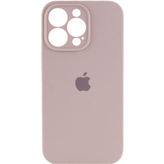 Чехол для Apple iPhone 14 Pro (6.1"") - Silicone Case Full Camera Protective (AA) Серый / Lavender