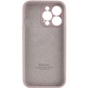 Чехол для Apple iPhone 14 Pro (6.1"") - Silicone Case Full Camera Protective (AA) Серый / Lavender
