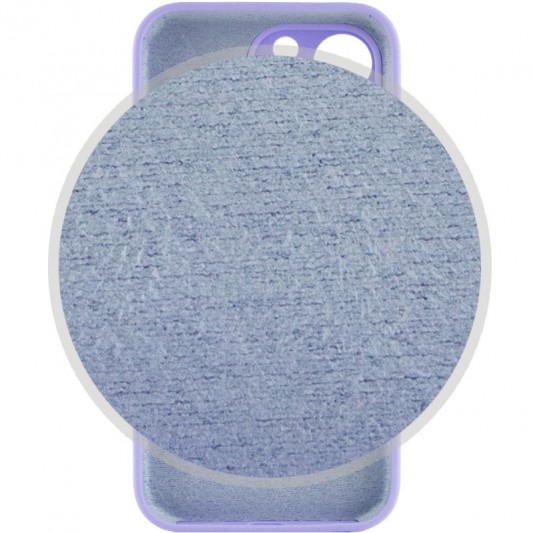 Чехол Silicone Case Full Camera Protective (AA) для Apple iPhone 14 Pro (6.1") Сиреневый / Dasheen - изображение 2