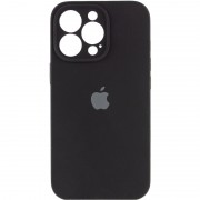 Чехол для Apple iPhone 14 Pro (6.1"") - Silicone Case Full Camera Protective (AA) Черный / Black