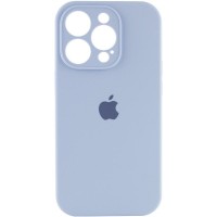 Чохол Silicone Case Full Camera Protective (AA) для Apple iPhone 14 Pro Max (6.7") Блакитний / Lilac Blue