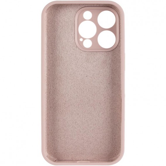 Чохол для iPhone 14 Pro Max Silicone Case Full Protective (Lavender)