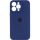 Чохол для iPhone 14 Pro Max Silicone Case Full Protective (Deep navy)