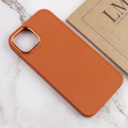 TPU чохол для Apple iPhone 14 (6.1"") - Bonbon Metal Style Помаранчевий / Papaya