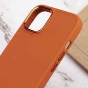 TPU чохол для Apple iPhone 14 (6.1"") - Bonbon Metal Style Помаранчевий / Papaya