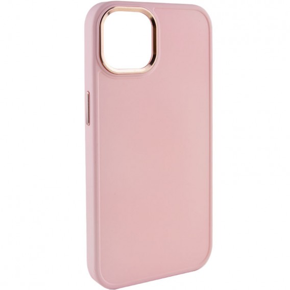 TPU чохол для Apple iPhone 14 (6.1"") - Bonbon Metal Style Рожевий / Light pink
