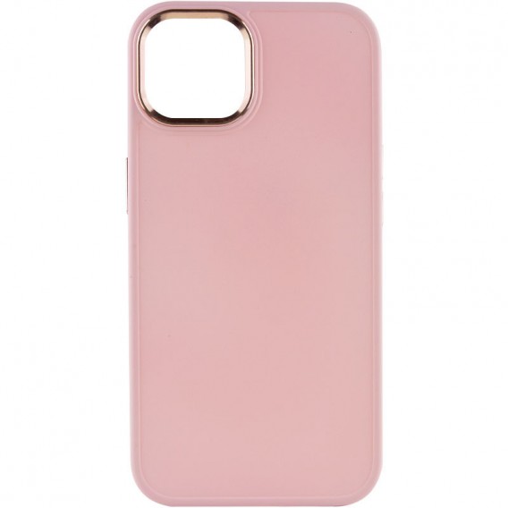 TPU чохол для Apple iPhone 14 (6.1"") - Bonbon Metal Style Рожевий / Light pink