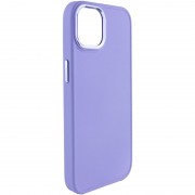 TPU чохол Bonbon Metal Style для Apple iPhone 14 (6.1") Бузковий / Dasheen