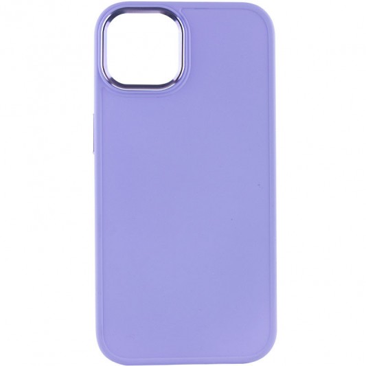 TPU чохол Bonbon Metal Style для Apple iPhone 14 (6.1") Бузковий / Dasheen - зображення 1 