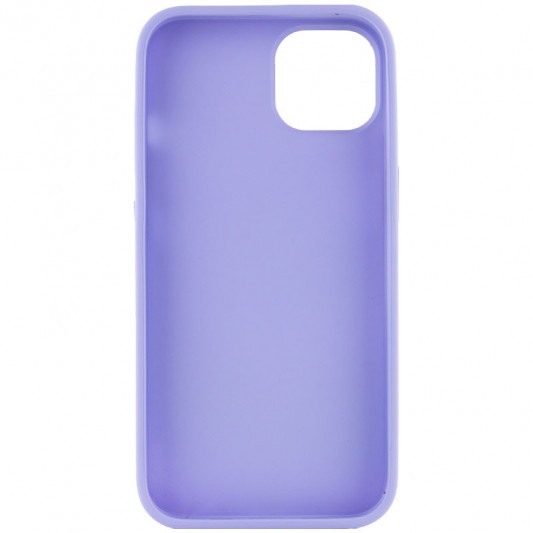 TPU чохол Bonbon Metal Style для Apple iPhone 14 (6.1") Бузковий / Dasheen - зображення 2 