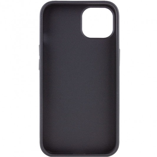 TPU чохол Bonbon Metal Style для Apple iPhone 14 (6.1") Чорний / Black - зображення 2 