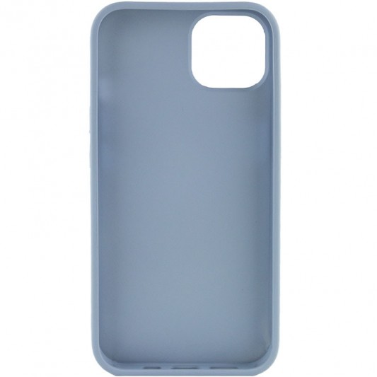 TPU чохол Bonbon Metal Style для Apple iPhone 14 (6.1") Блакитний / Mist blue - зображення 2 