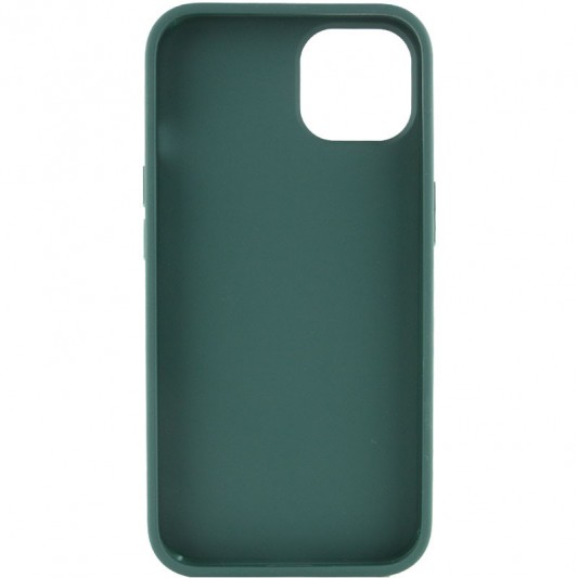 TPU чохол Bonbon Metal Style для Apple iPhone 14 (6.1") Зелений / Army green - зображення 2 