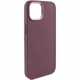 TPU чохол Bonbon Metal Style для Apple iPhone 14 (6.1") Бордовий / Plum TPU чохол Bonbon Metal Style для Apple iPhone 14 (6.1") Бордовий / Plum