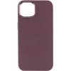TPU чохол для Apple iPhone 14 (6.1"") - Bonbon Metal Style Бордовий / Plum