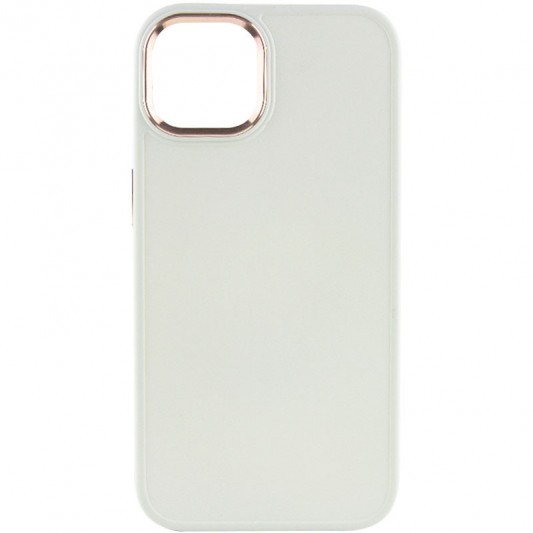 TPU чохол Bonbon Metal Style для Apple iPhone 14 (6.1") Білий / White - зображення 1 