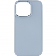 TPU чохол для Apple iPhone 14 Pro Max (6.7"") - Bonbon Metal Style Блакитний / Mist blue