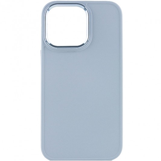 TPU чохол Bonbon Metal Style для Apple iPhone 14 Pro Max (6.7") Блакитний / Mist blue - зображення 1 