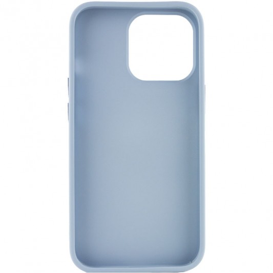 TPU чохол Bonbon Metal Style для Apple iPhone 14 Pro Max (6.7") Блакитний / Mist blue - зображення 2 