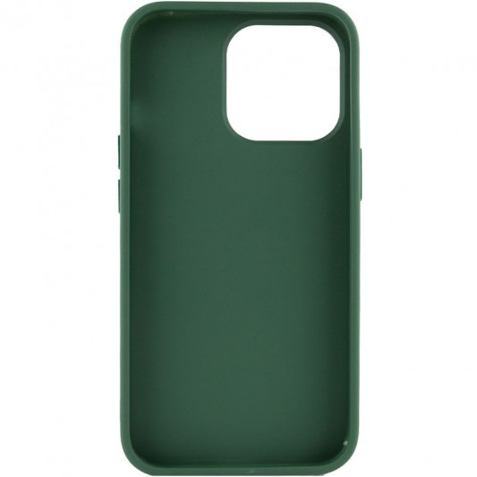 TPU чохол Bonbon Metal Style для Apple iPhone 14 Pro Max (6.7") Зелений / Army green - зображення 2 