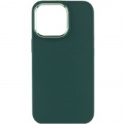 TPU чохол для Apple iPhone 14 Pro Max (6.7"") - Bonbon Metal Style Зелений / Pine green