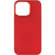 TPU чохол для Apple iPhone 14 Pro Max (6.7"") - Bonbon Metal Style Червоний / Red
