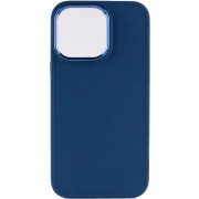 TPU чохол для Apple iPhone 14 Pro Max (6.7"") - Bonbon Metal Style Синій / Cosmos blue