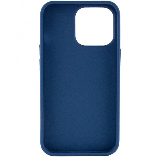 TPU чохол Bonbon Metal Style для Apple iPhone 14 Pro Max (6.7") Синій / Cosmos blue - зображення 2 
