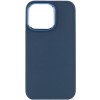 TPU чохол для Apple iPhone 14 Pro Max (6.7"") - Bonbon Metal Style Синій / Denim Blue