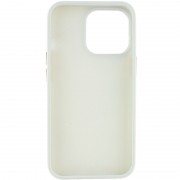 TPU чехол для Apple iPhone 14 Pro (6.1"") - Bonbon Metal Style Белый / White