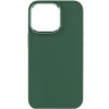 TPU чехол для Apple iPhone 14 Pro (6.1"") - Bonbon Metal Style Зеленый / Army green