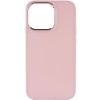 TPU чехол для Apple iPhone 14 Pro (6.1"") - Bonbon Metal Style Розовый / Light pink