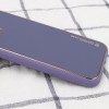 Шкіряний чохол для Apple iPhone 14 (6.1"") - Xshield Сірий / Lavender Gray