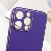 Кожаный чехол для Apple iPhone 14 Pro Max (6.7"") - Xshield Фиолетовый / Ultra Violet