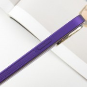 Кожаный чехол для Apple iPhone 14 Pro Max (6.7"") - Xshield Фиолетовый / Ultra Violet