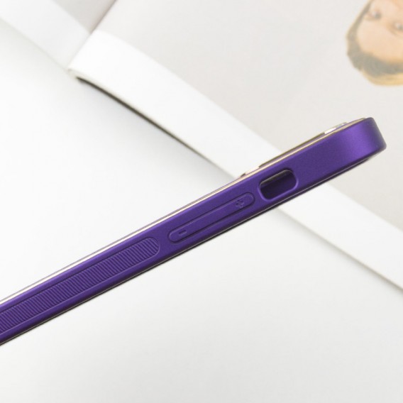 Шкіряний чохол для Apple iPhone 14 Pro Max (6.7"") - Xshield Фіолетовий / Ultra Violet