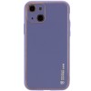 Кожаный чехол для Apple iPhone 14 Plus (6.7"") - Xshield Серый / Lavender Gray