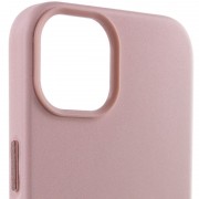 Шкіряний чохол для Apple iPhone 14 (6.1"") - Leather Case (AA Plus) with MagSafe Sand Pink