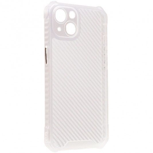 Чохол TPU Ease Carbon color series для Apple iPhone 13 (6.1") Матовий / Прозорий