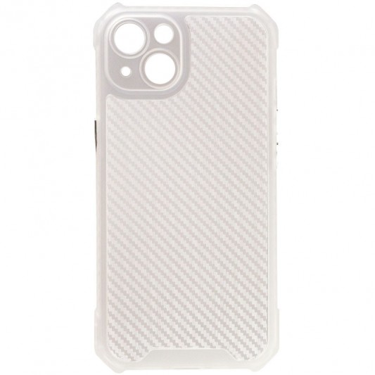 Чохол TPU Ease Carbon color series для Apple iPhone 13 (6.1") Матовий / Прозорий - зображення 1 
