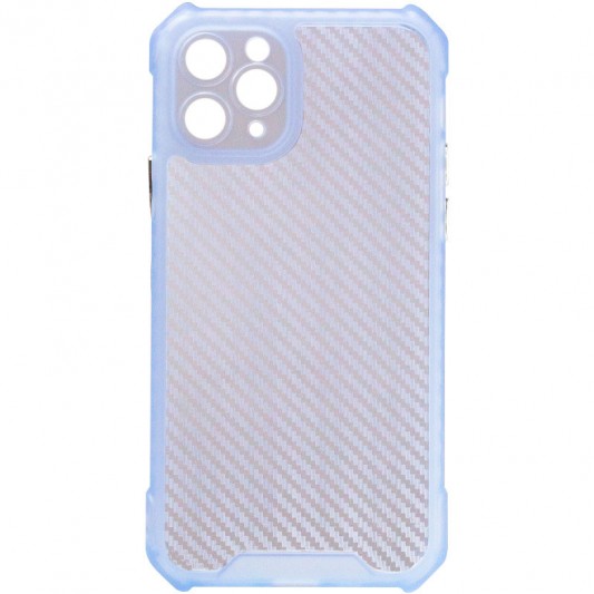 Чохол TPU Ease Carbon color series для Apple iPhone 11 Pro (5.8") Синій / Прозорий - зображення 1 