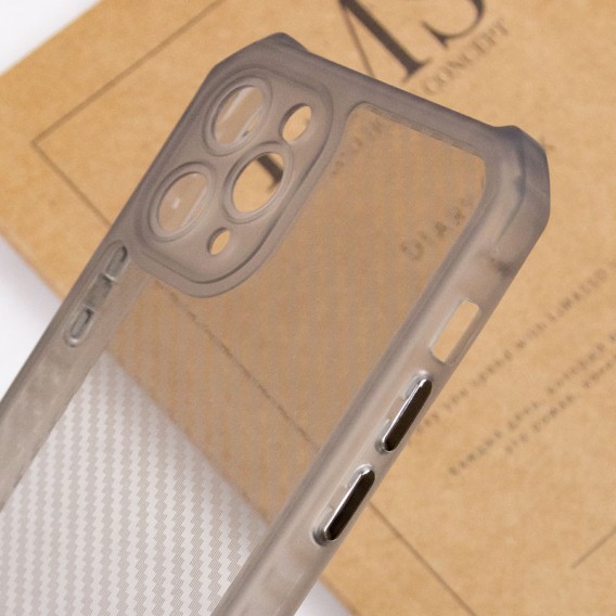 Чохол TPU Ease Carbon для Apple iPhone 11 Pro (5.8"") Чорний / Прозорий