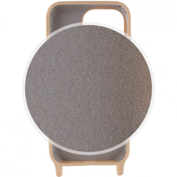 Чохол TPU two straps California для Apple iPhone 13 Pro Max (6.7"") Бежевий / Beige