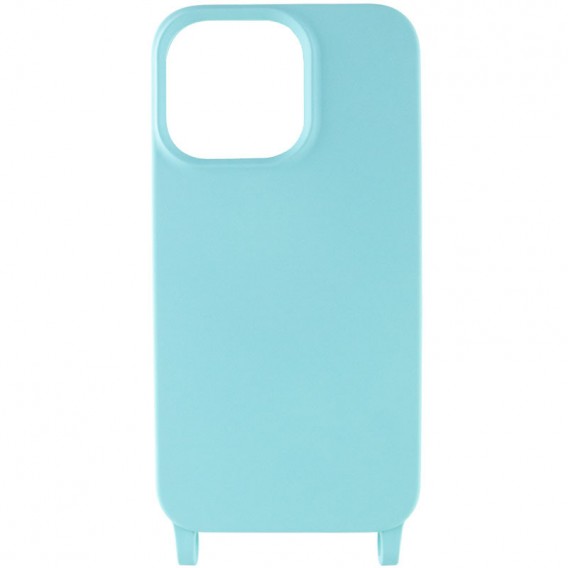 Чохол TPU two straps California для Apple iPhone 13 Pro (6.1"") Бірюзовий / Marine Green