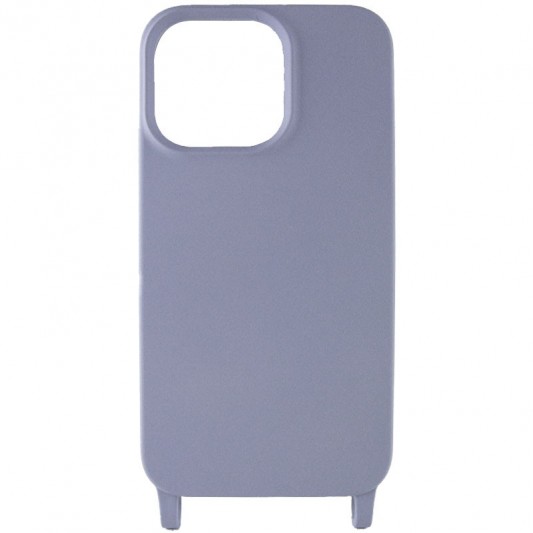 Чохол TPU two straps California для Apple iPhone 13 Pro (6.1") Сірий / Stone - зображення 1 