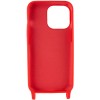 Чехол для Apple iPhone 12 Pro Max (6.7"") - TPU two straps California Красный