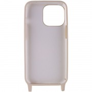 Чохол TPU two straps California для Apple iPhone 12 Pro / 12 (6.1"") Бежевий / Antigue White