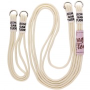 Чохол TPU two straps California для Apple iPhone 12 Pro / 12 (6.1"") Бежевий / Antigue White