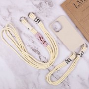 Чохол TPU two straps California для Apple iPhone 12 Pro / 12 (6.1"") Бежевий / Antigue White