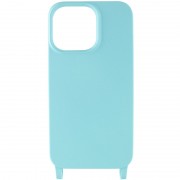 Чохол TPU two straps California для Apple iPhone 12 Pro / 12 (6.1"") Бірюзовий / Marine Green